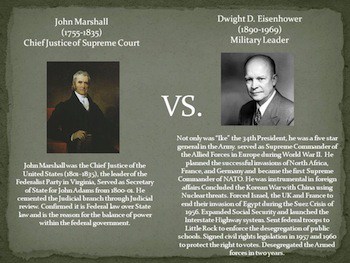 Marshall-V-Eisenhower