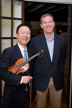 David Kim and Dr. Benjamin Harding