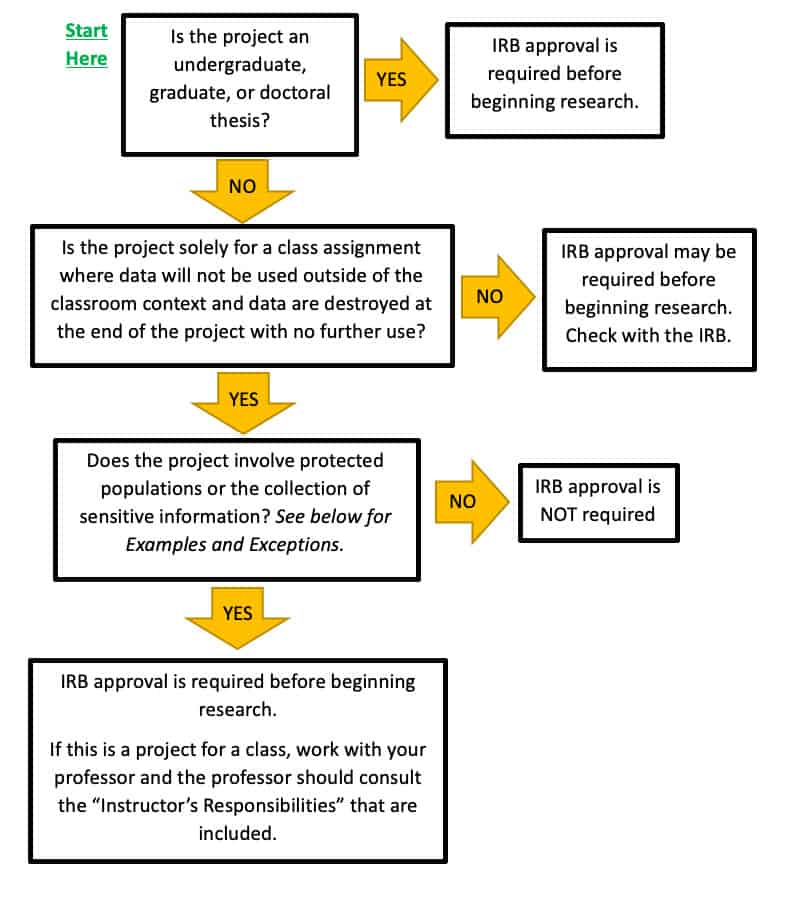 What Does the IRB Review?, Research