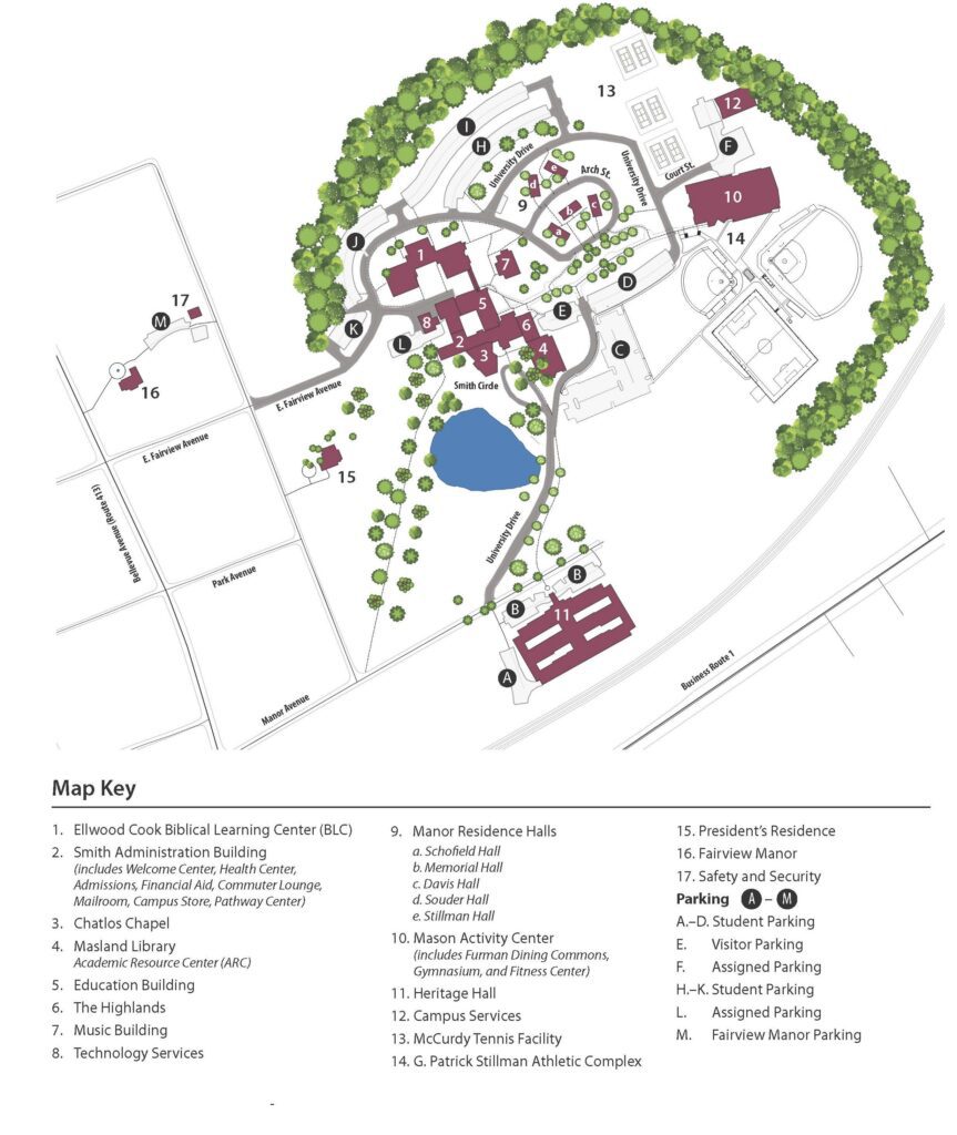 Campus Map scaled