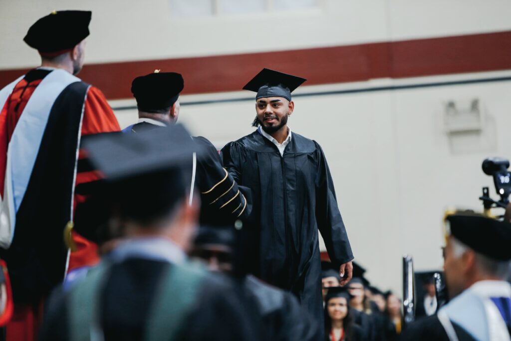 Cairn student at commencement